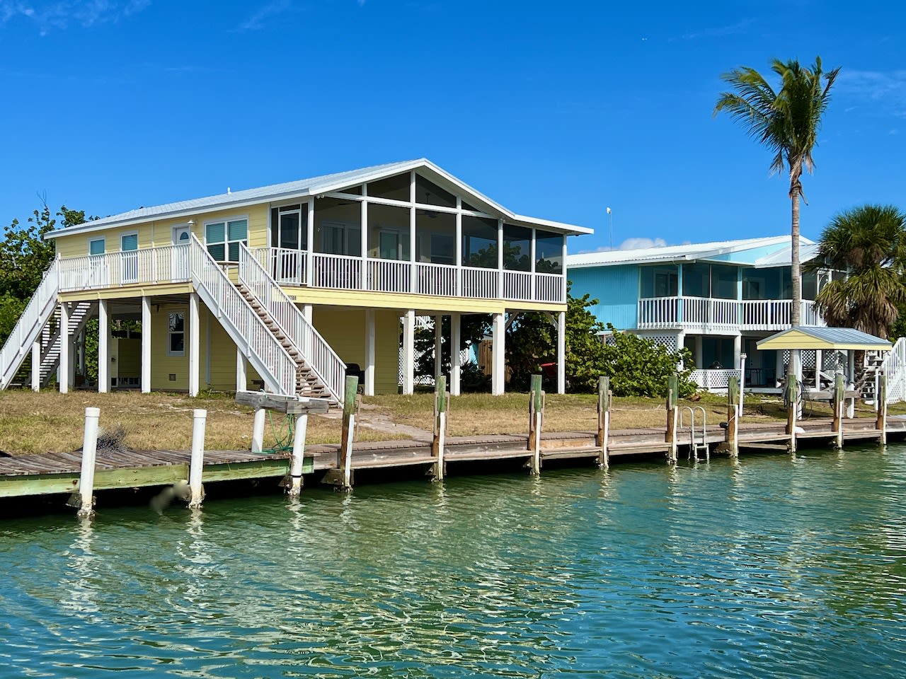 Fish On! Waterside home with large private dock — Placida, FL — vacation rental