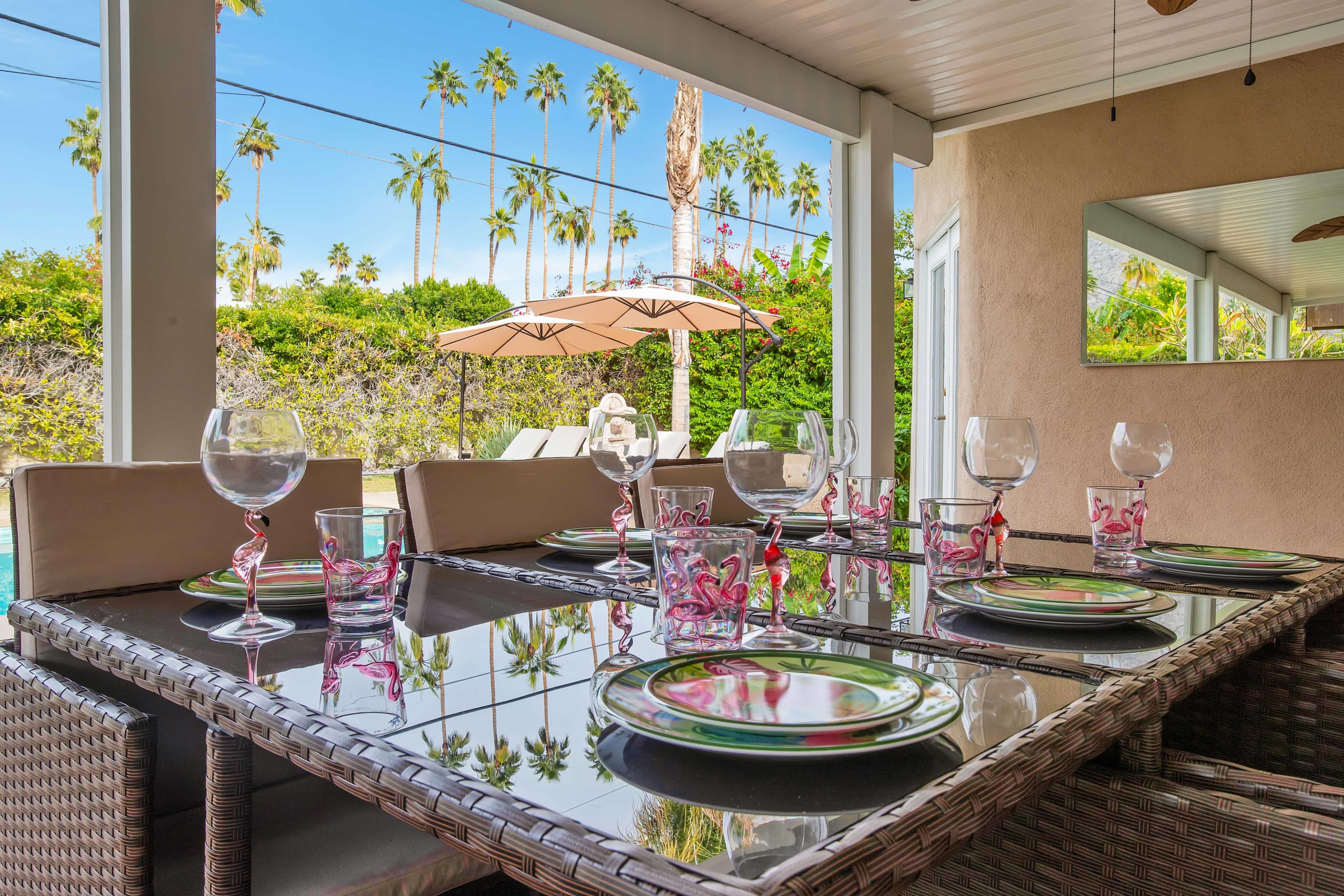 Tahquitz River Estates Oasis | Walled In Pool+Spa