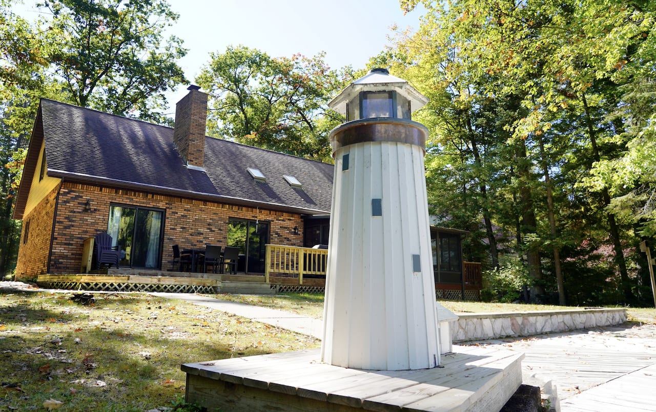 Lighthouse on the Canal — Lewiston, MI — vacation rental