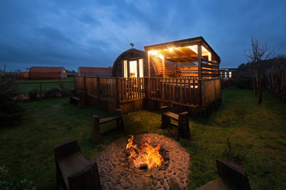 Luxurious Family Glamping Pod: Garden and Hot Tub - Foto 1