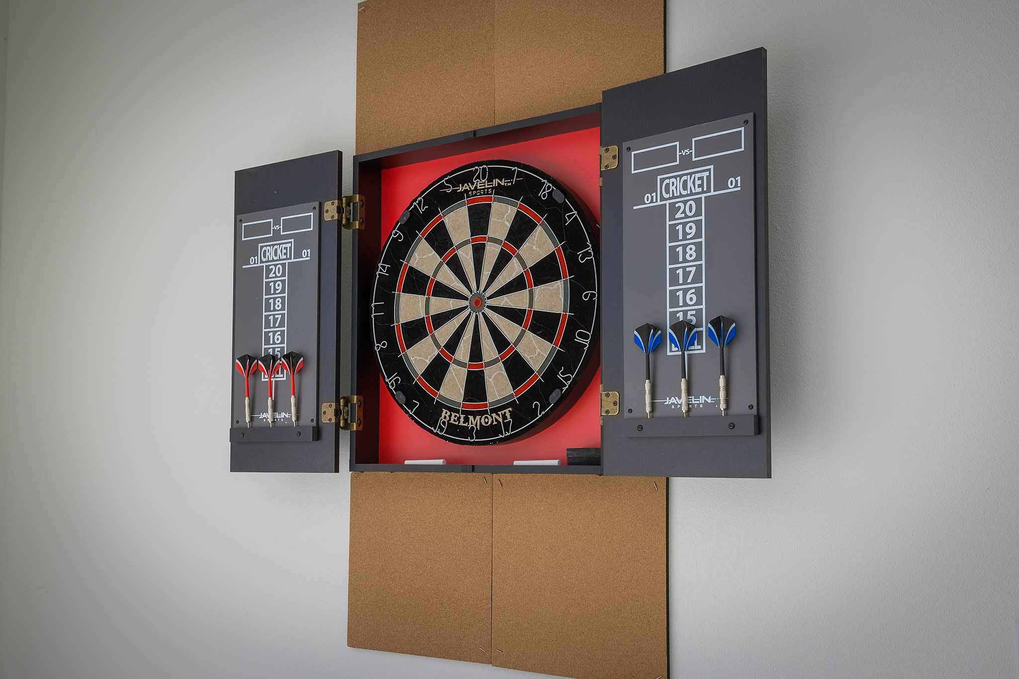Darts in the Garage!