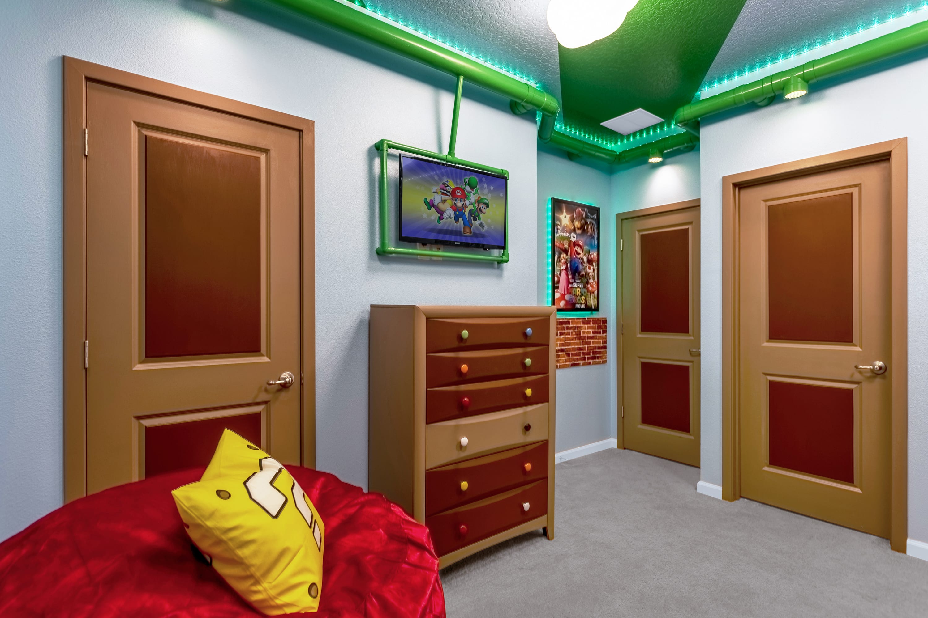 Kids will love the theme bedrooms!