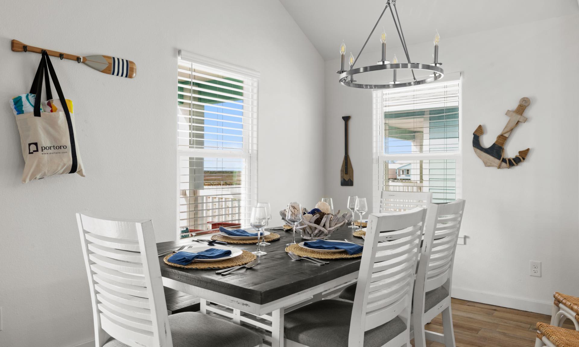 Pool, patio and bunks | The Green Casita - Portoro
