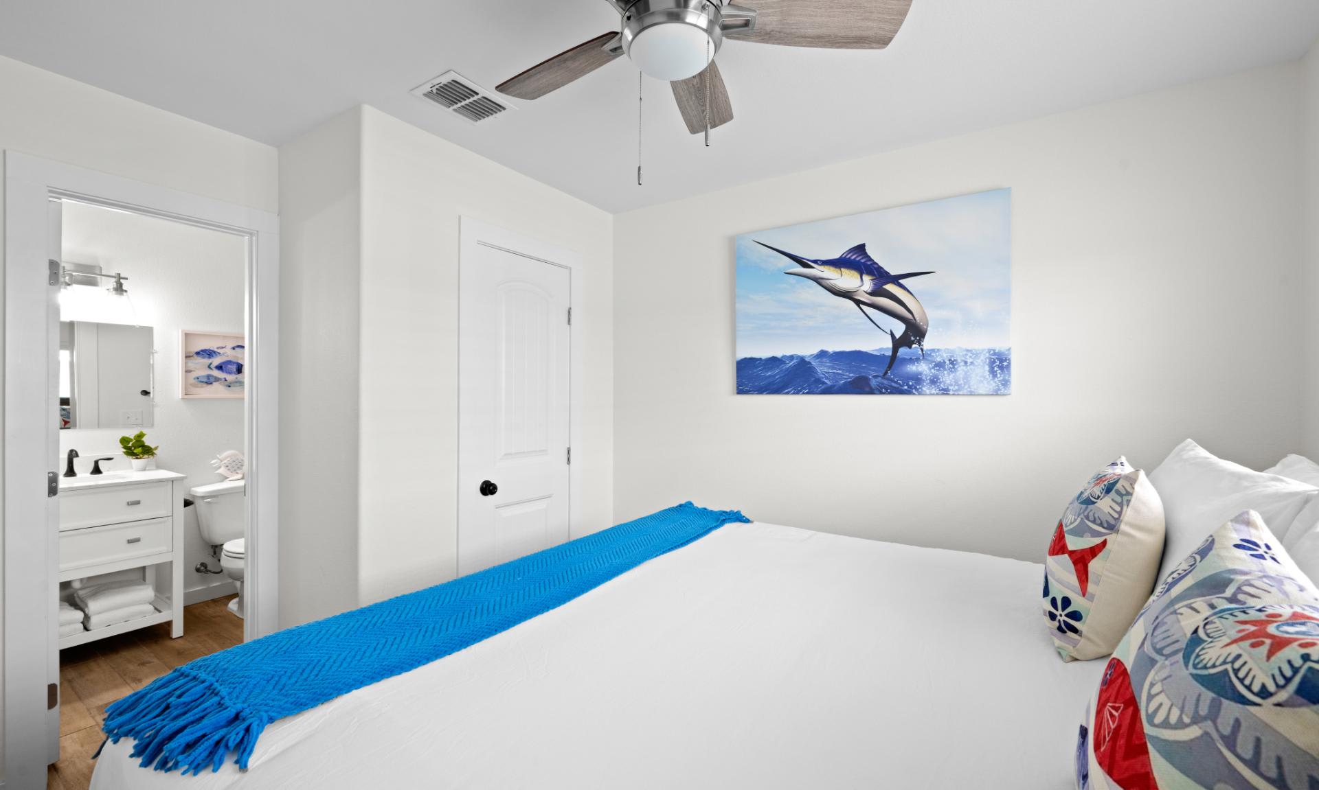 Pool, patio and bunks | The Green Casita - Portoro