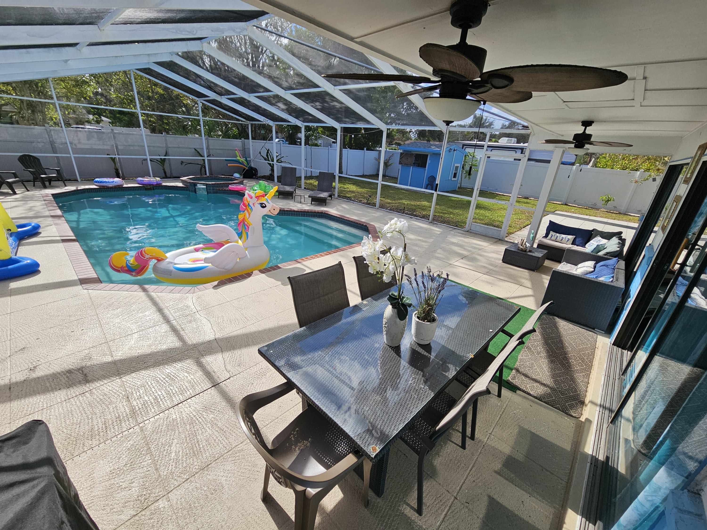 Amazing Htd Pool+HotTub +13 min to Beach+4BR/20ppl — Bradenton, FL — vacation rental