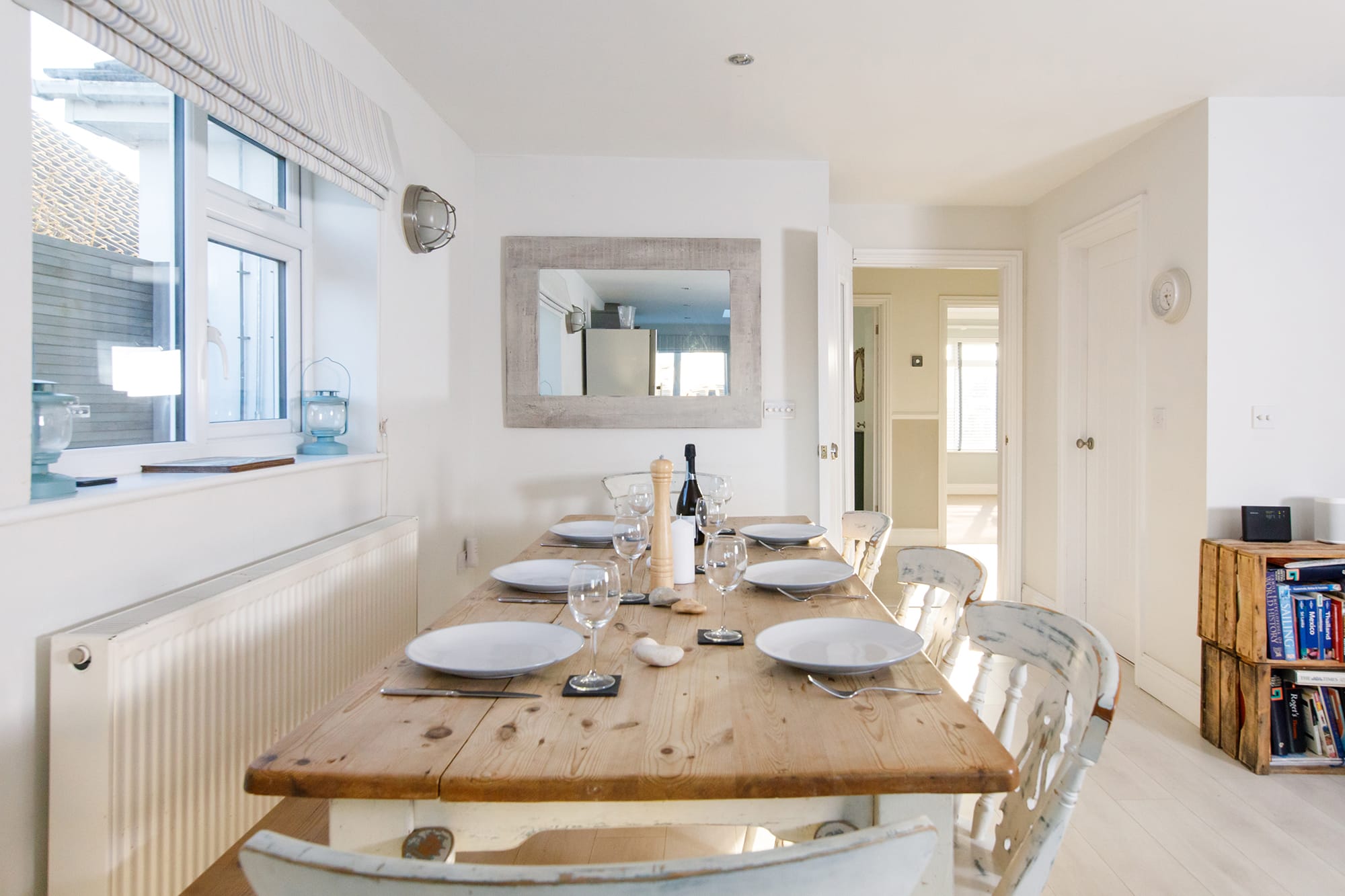 Gather the whole family over meals for some much needed downtime together.