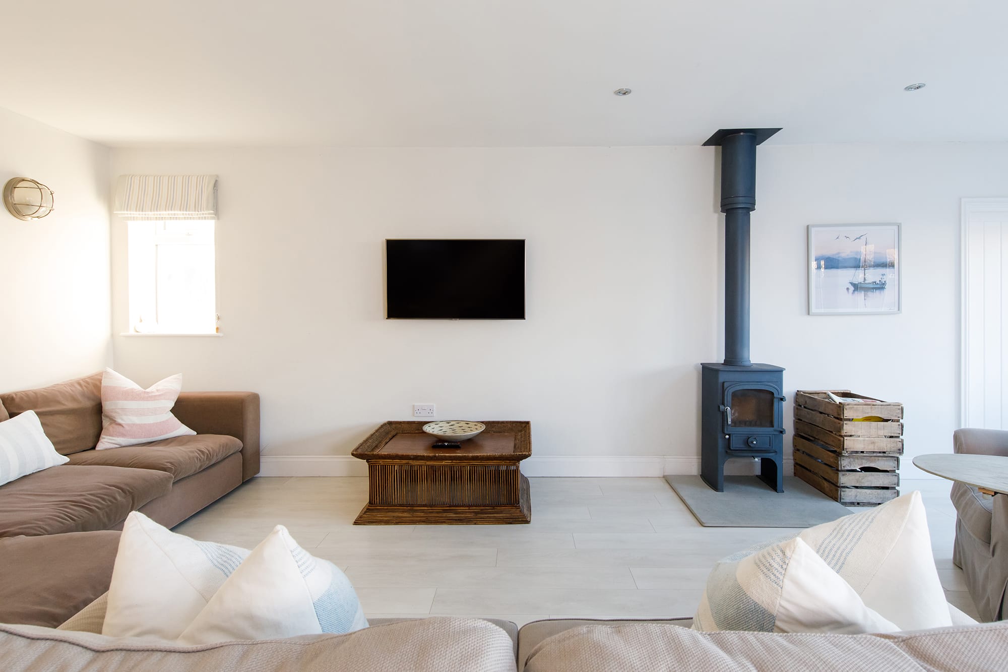 Head to the lounge area anytime to enjoy a cup of tea, good book or TV show.