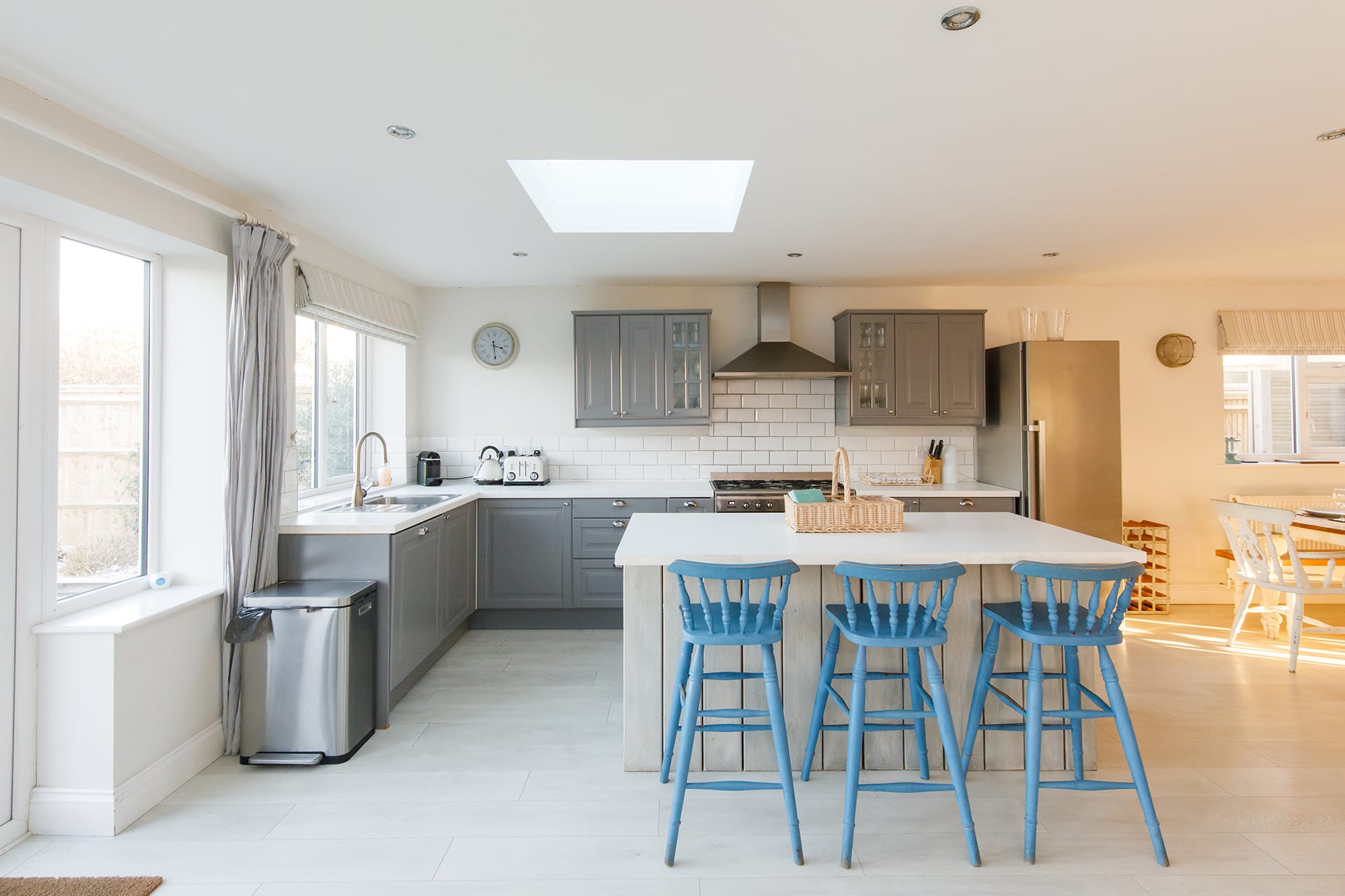 Prepare meals in your very own fully equipped kitchen, recently refitted throughout.