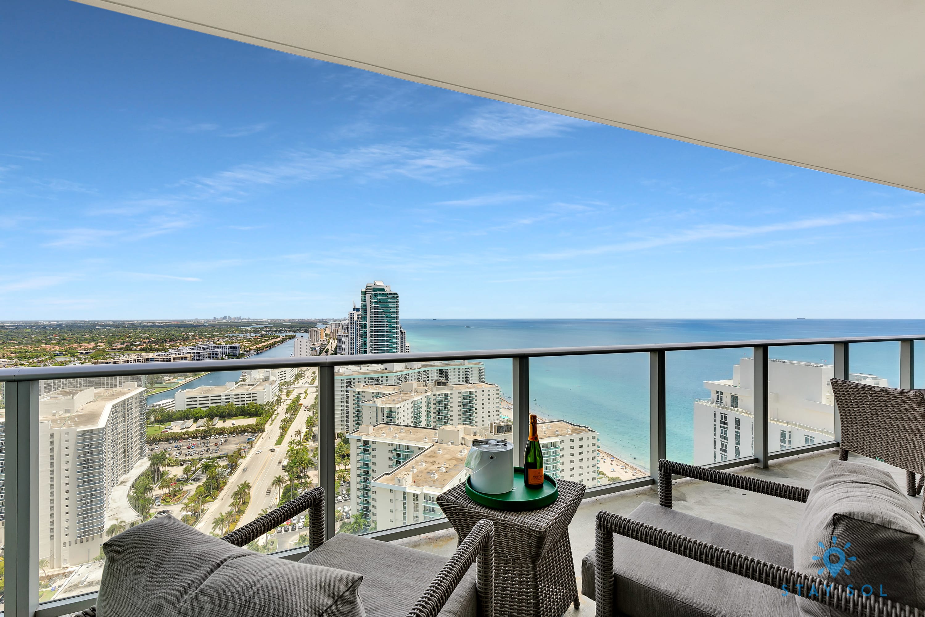 Serenity by the Sea | Balcony Views + Resort Pool