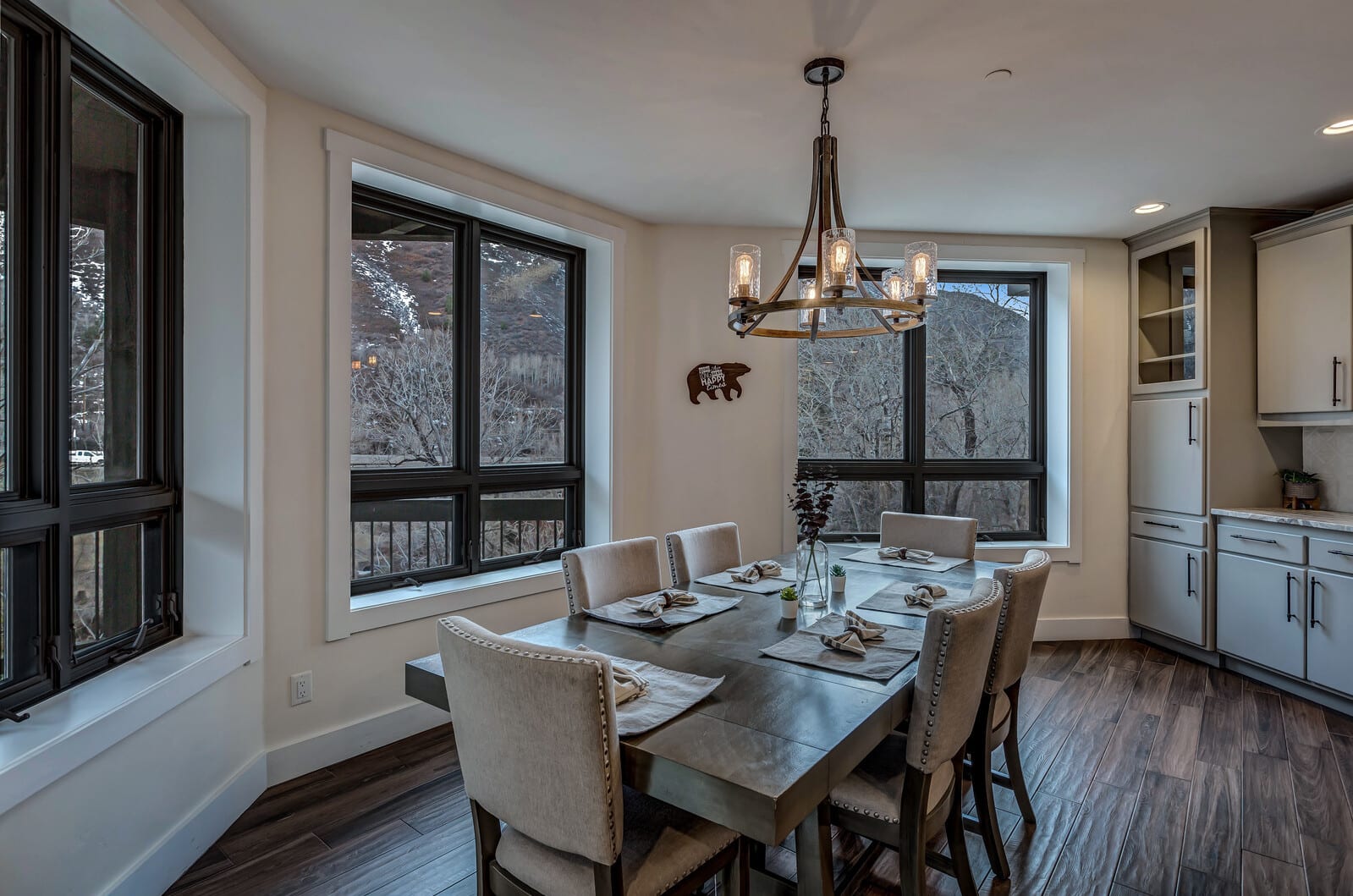 Mountain home w/riverfront & patio