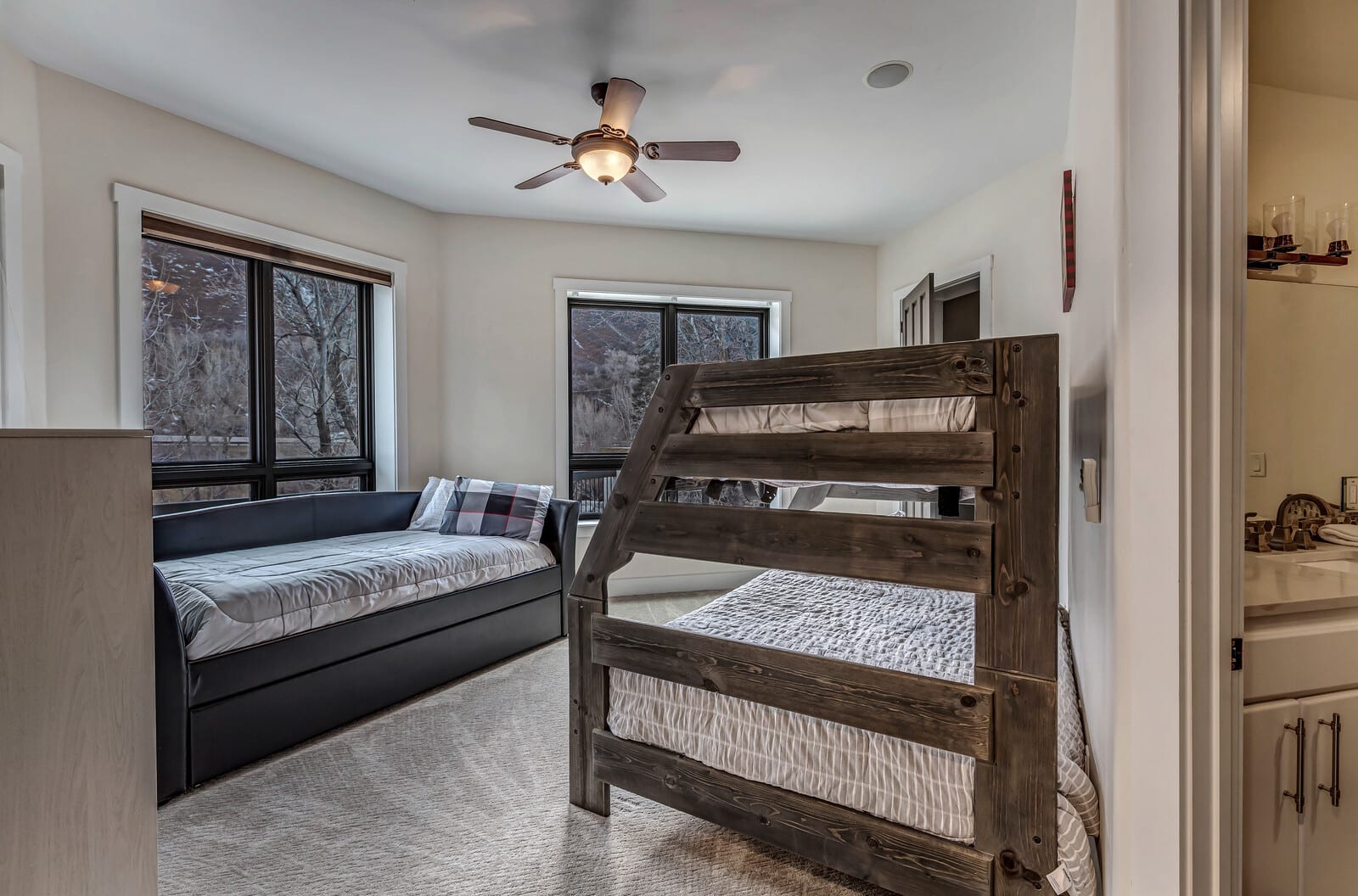 Mountain home w/riverfront & patio