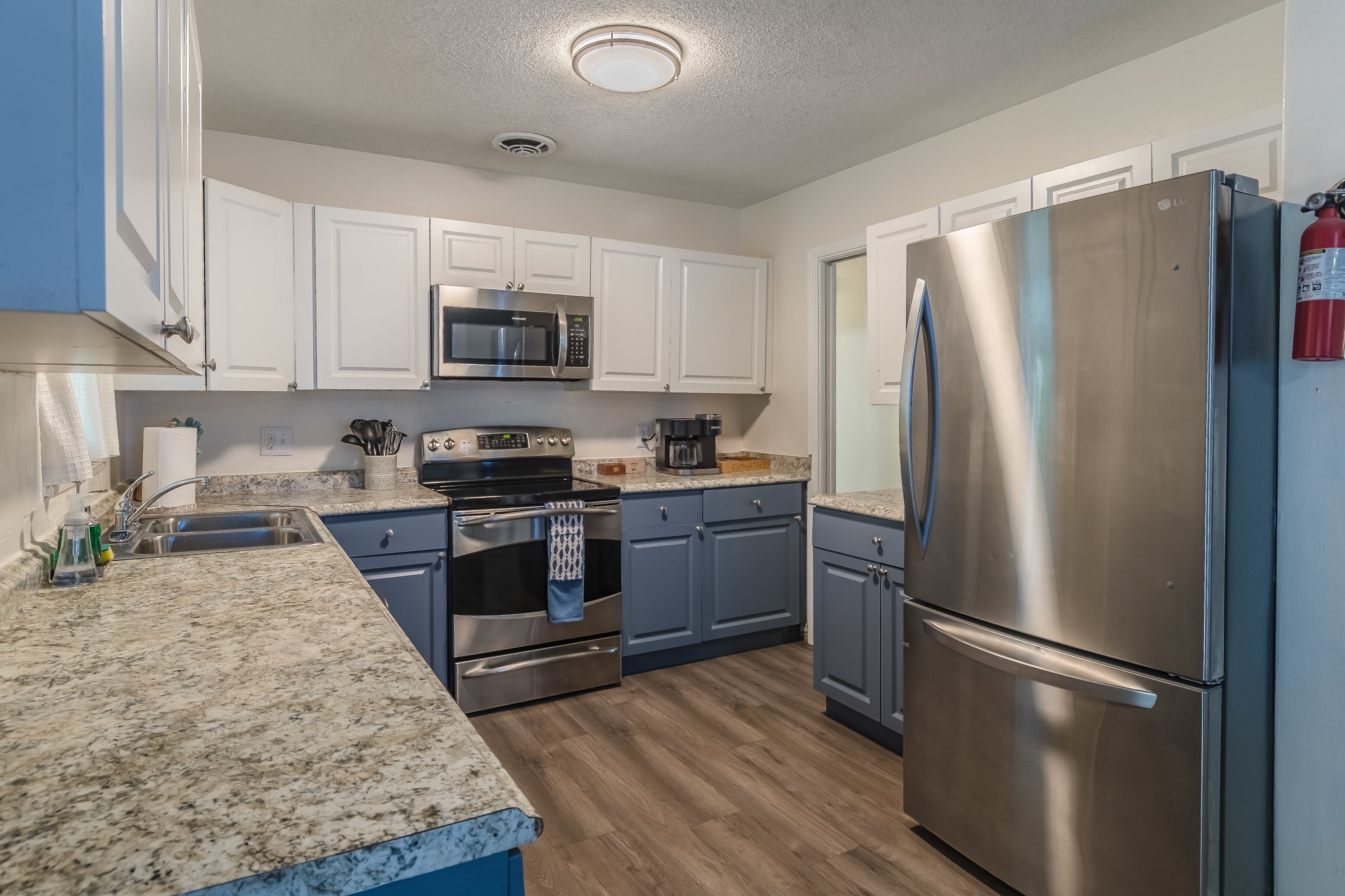Modern kitchen w/ clean lines and functional layout for everyday cooking.