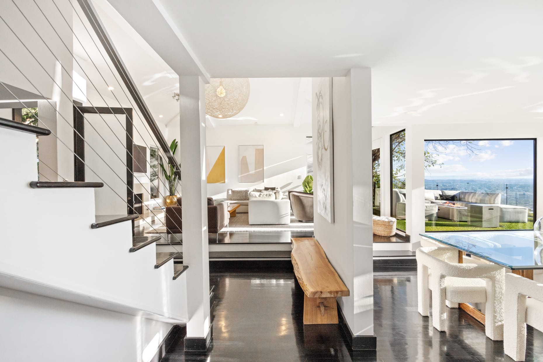 Unwind in our modern, airy living space designed for comfort and style.