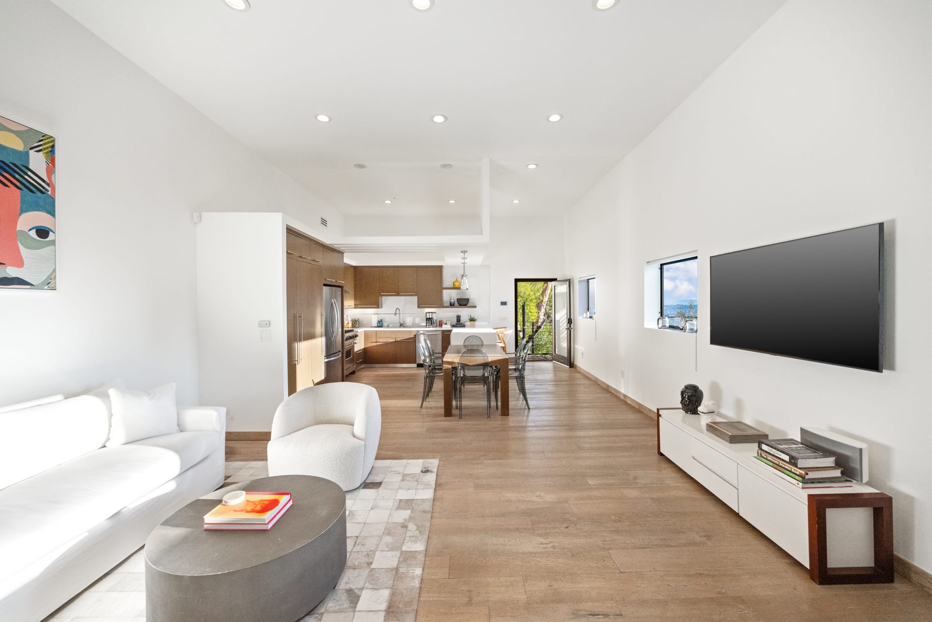Escape to the refined luxury of Guest Bedroom #3's living area, a space designed for relaxation and indulgence.