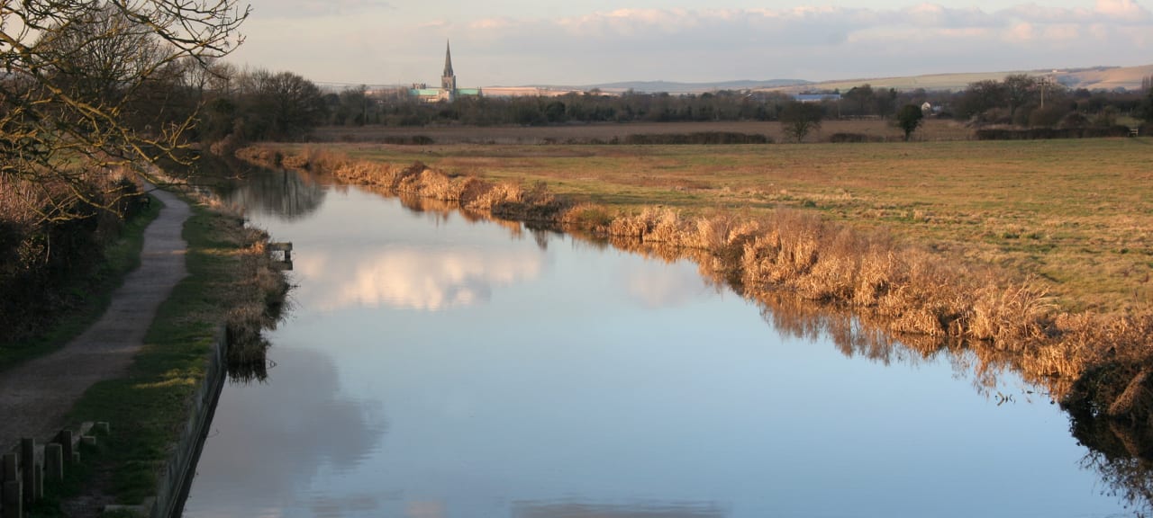 Take a walk along Chichester canal, you can find access to this through the back garden.