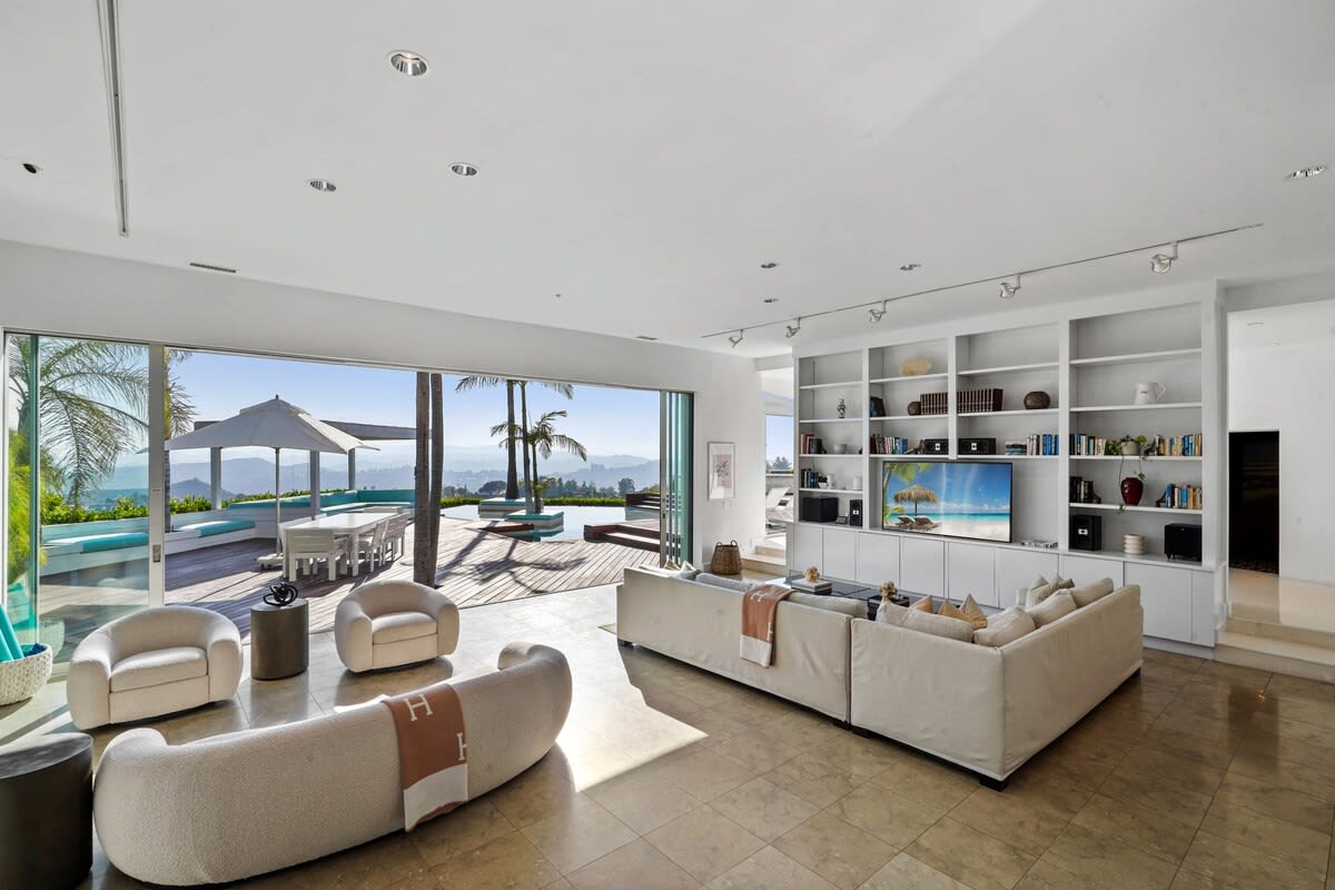 The Living Area treats you to captivating views of the surrounding landscape, making every moment spent here a sight to behold.