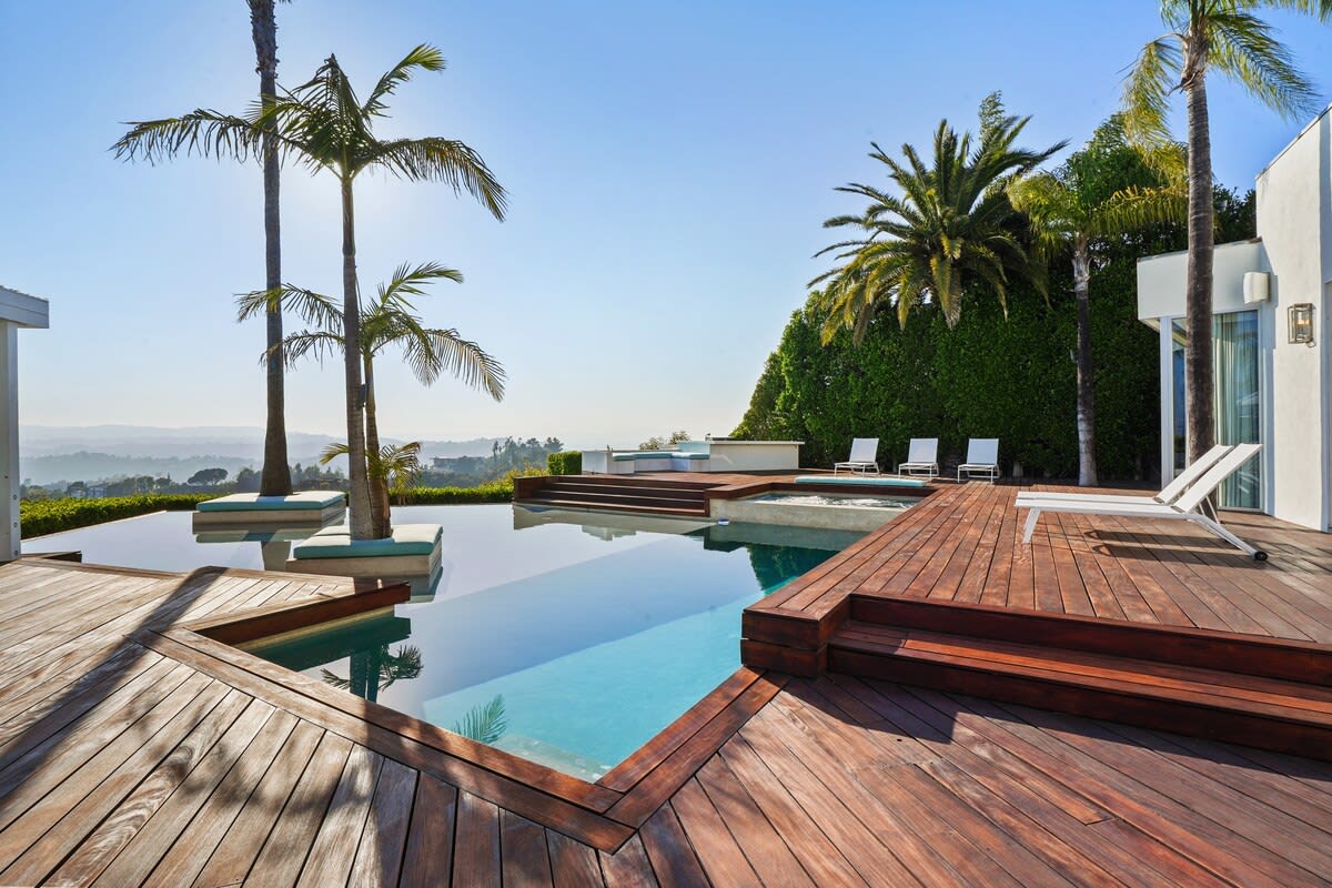 Find peace and tranquility on the outdoor deck, a serene oasis where you can escape the hustle and bustle of everyday life.