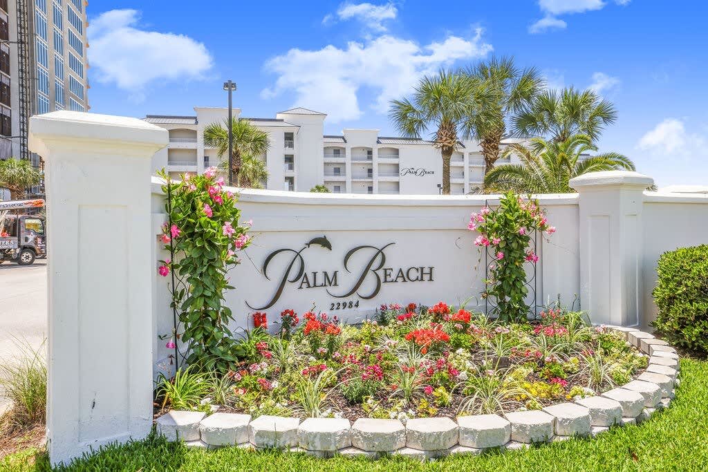 Palm Beach 22-D, beachfront, beach-view, 2nd floor — Orange Beach, AL — vacation rental