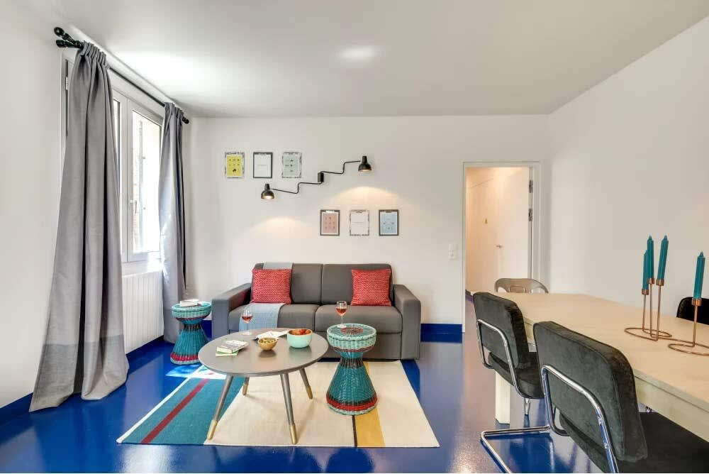 Modern & colourful 3BD for 9 guests in Le Marais! — Paris, Île-de-France — vacation rental