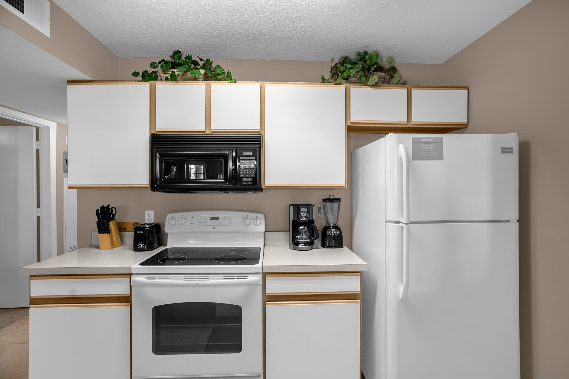 Fully Stocked Kitchen With High-End Appliances For Every Need