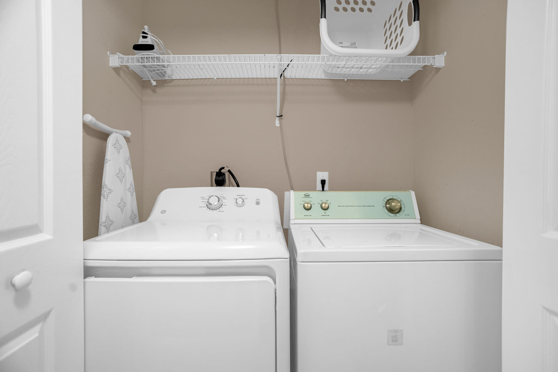 Convenient In-Suite Laundry With All The Essentials You Need