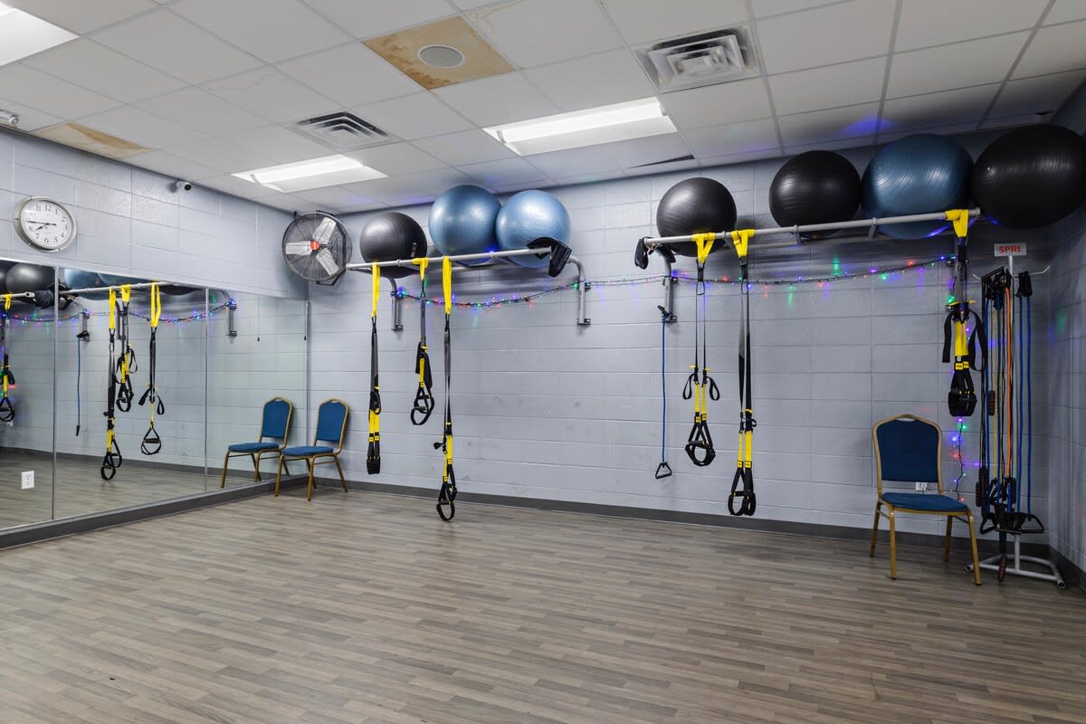 The Landing Fitness facility features the latest, top-of-the-line variety of equipment from Hammer Strength and Life Fitness to Rogue equipment and much more.