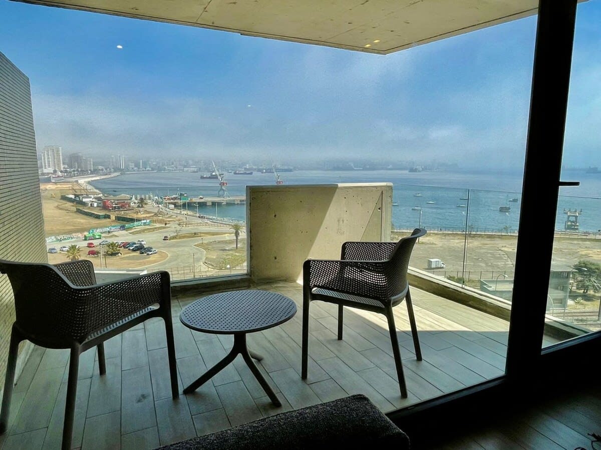 HOM Private terrace with sea view · Studio for 2 — Valparaíso, Valparaiso — vacation rental