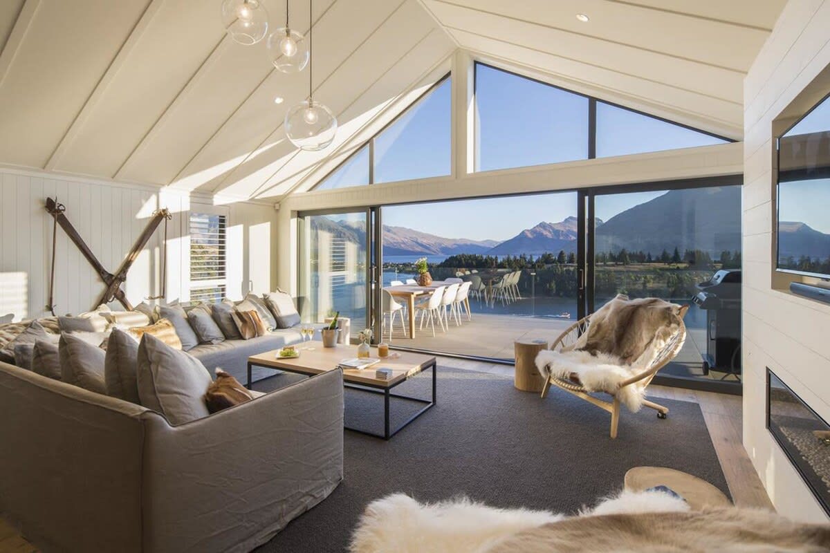 What incredible views from the living room