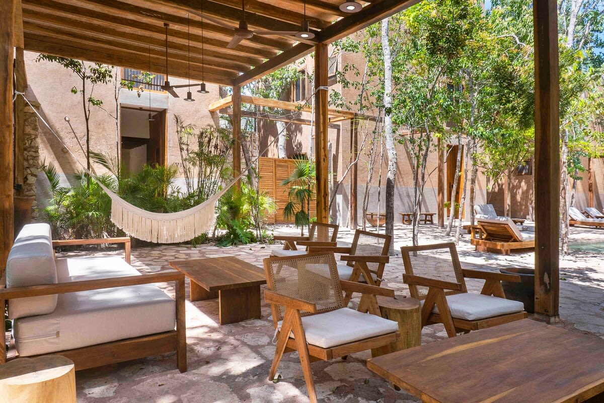 Outdoor common area for the Kokoon complex