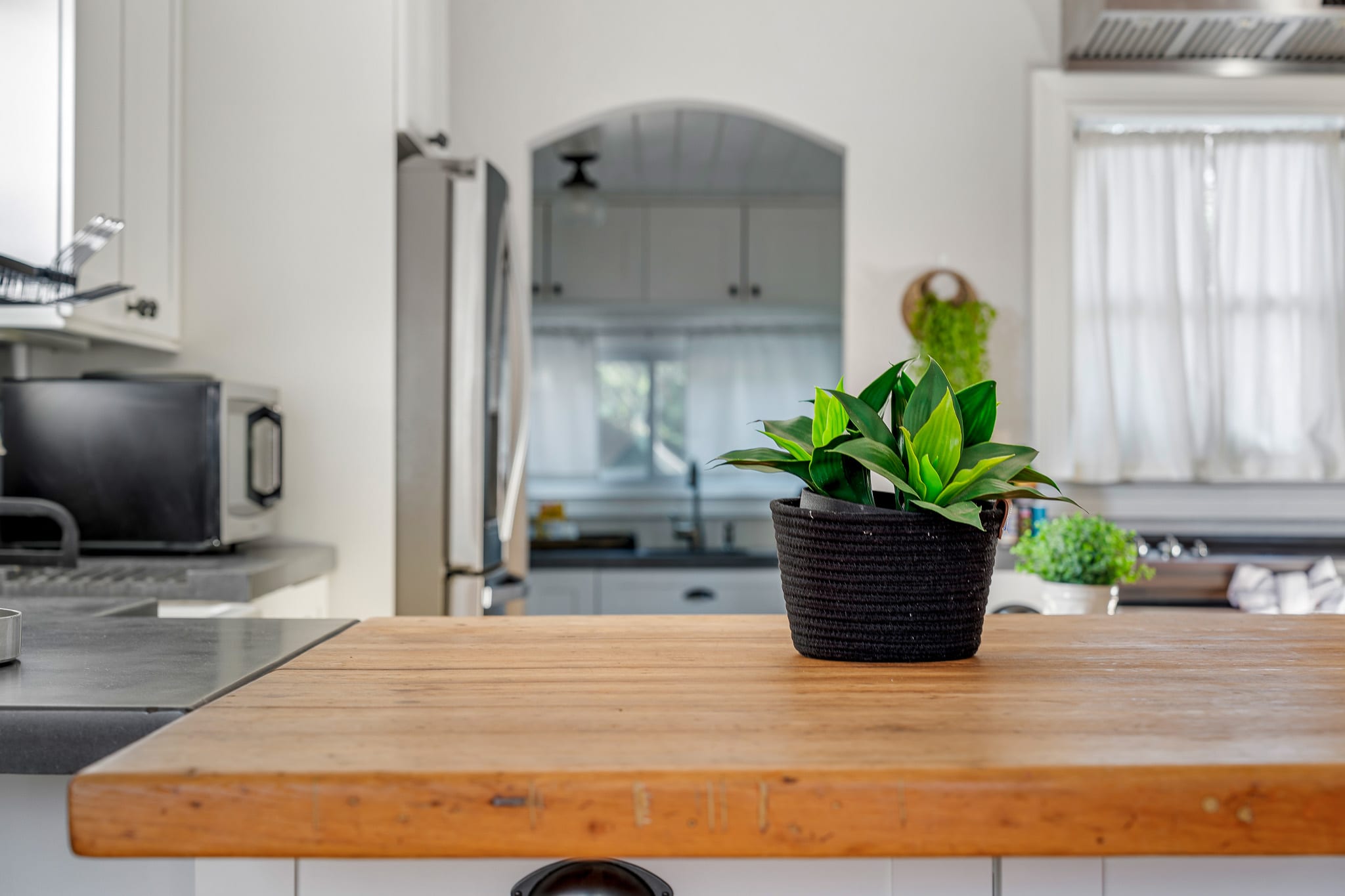 Butcher block countertop