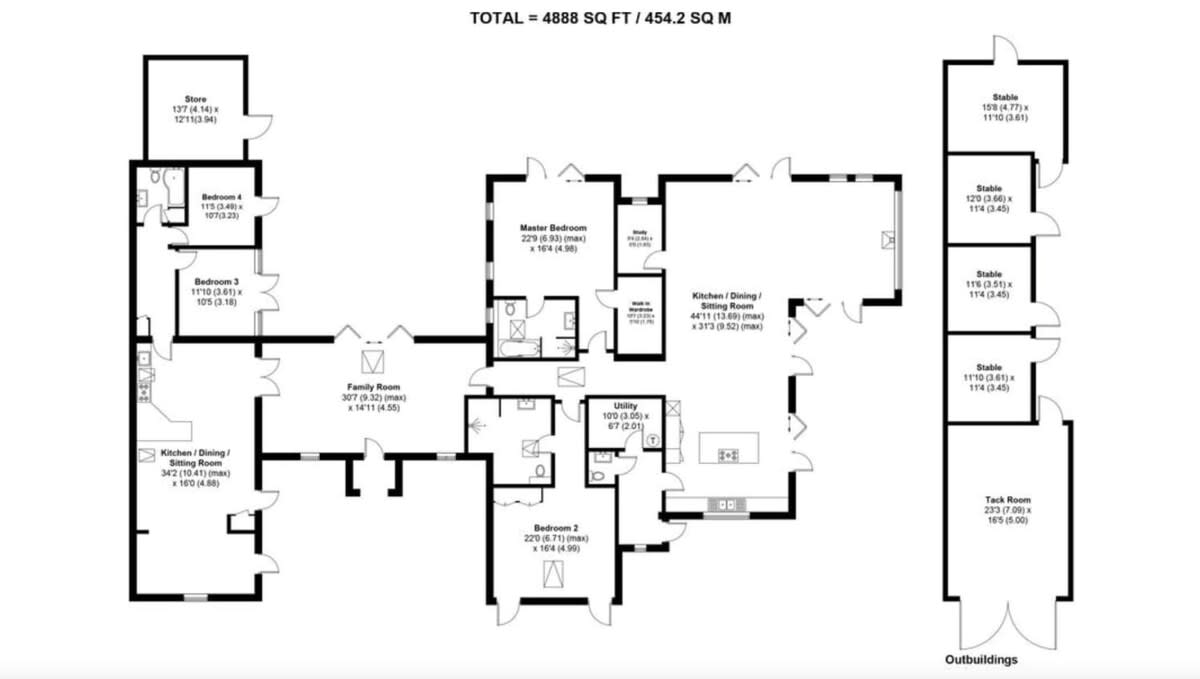 Can't decide which room to choose, use our handy floorplan!
