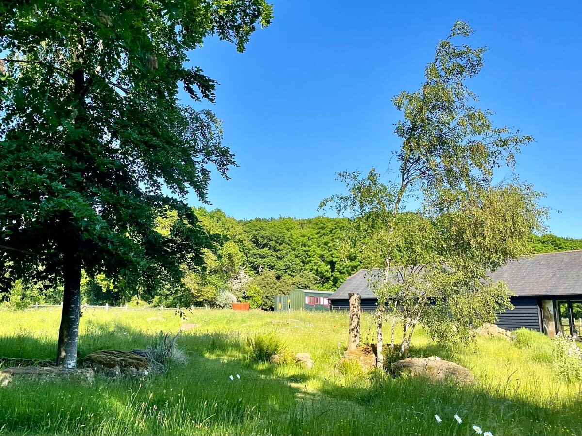 Find yourself surrounded by lush green countryside.