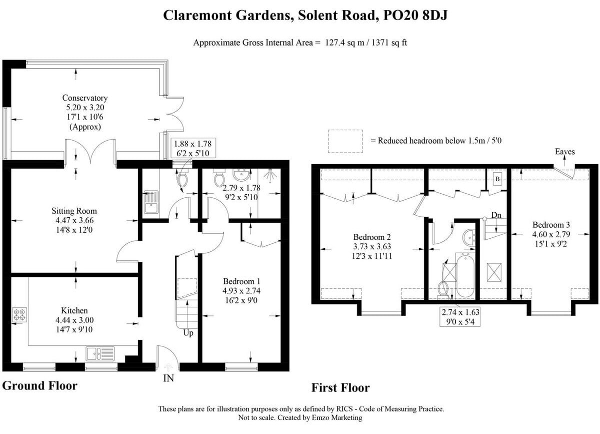 Plan your stay with this handy floor plan of the home.