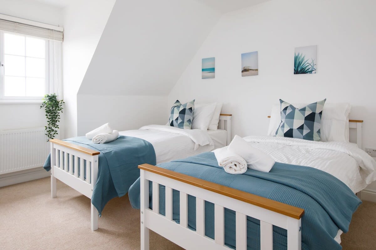 The twin room is perfect for siblings.