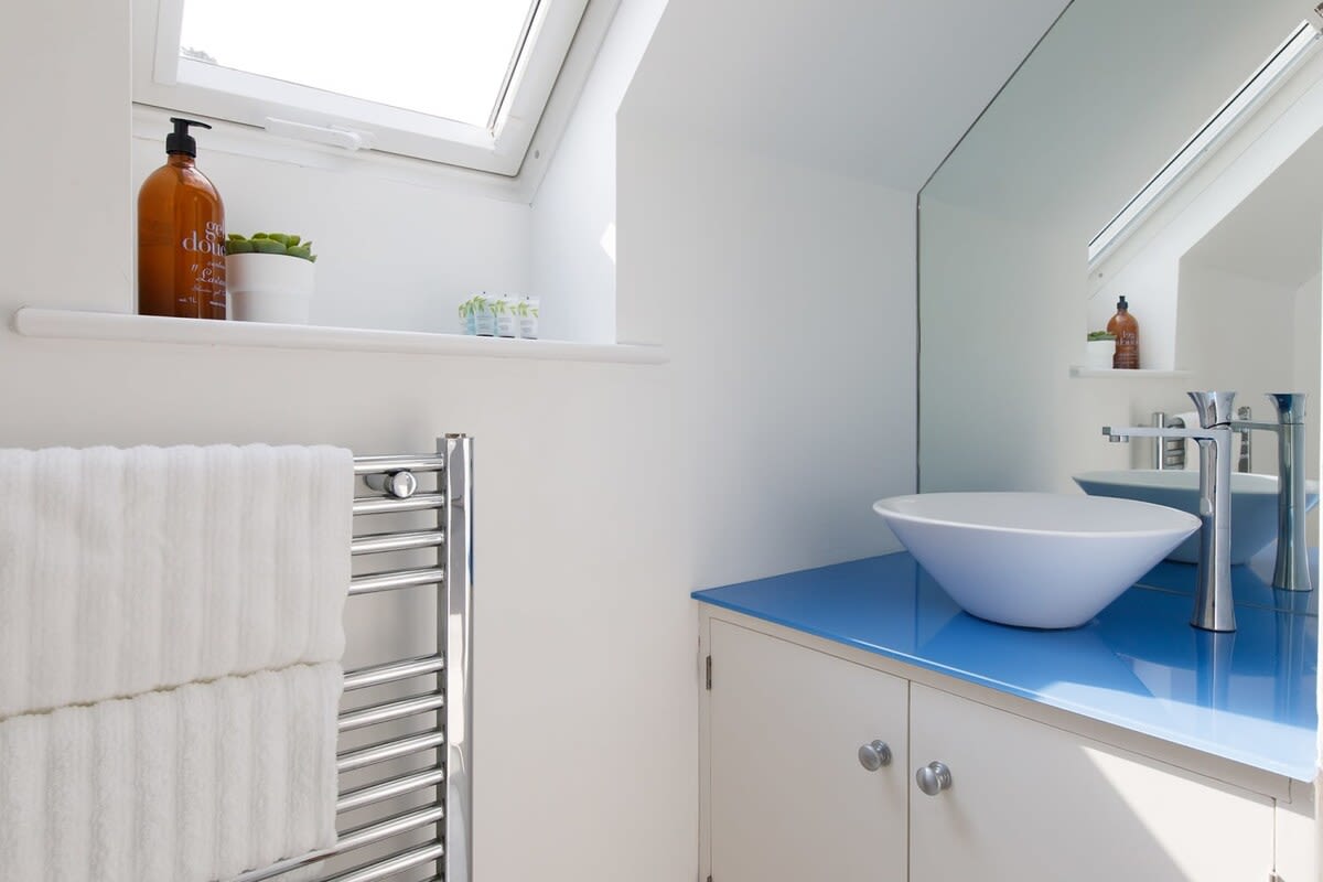 You'll have essential toiletries and fresh towels in all the bathrooms.