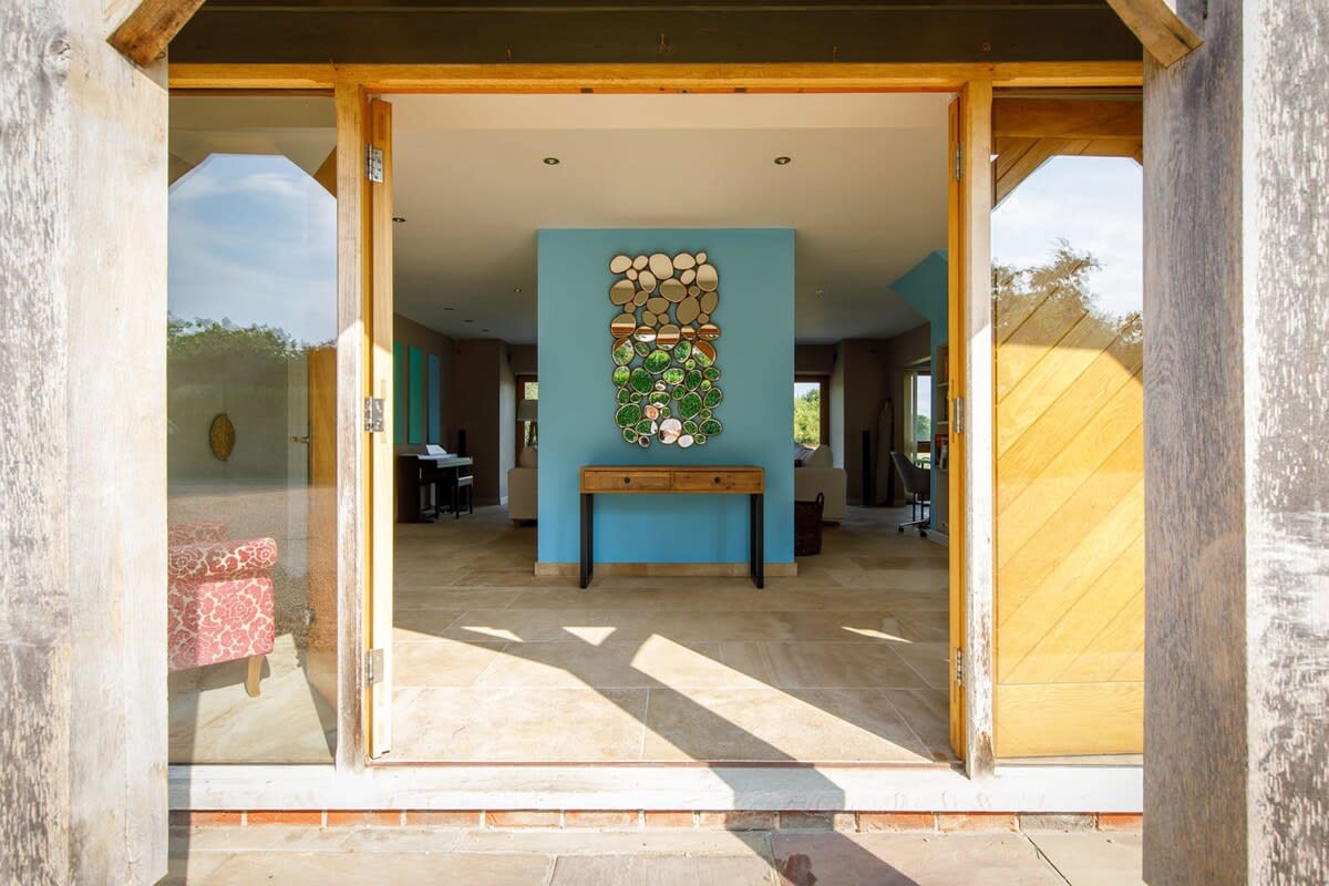 As soon as you enter the house, you'll feel at home.