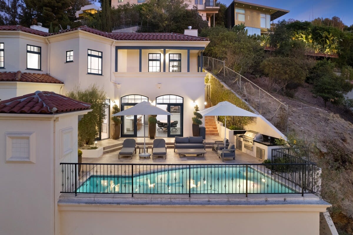 Enjoy a refreshing night swim, under the stars