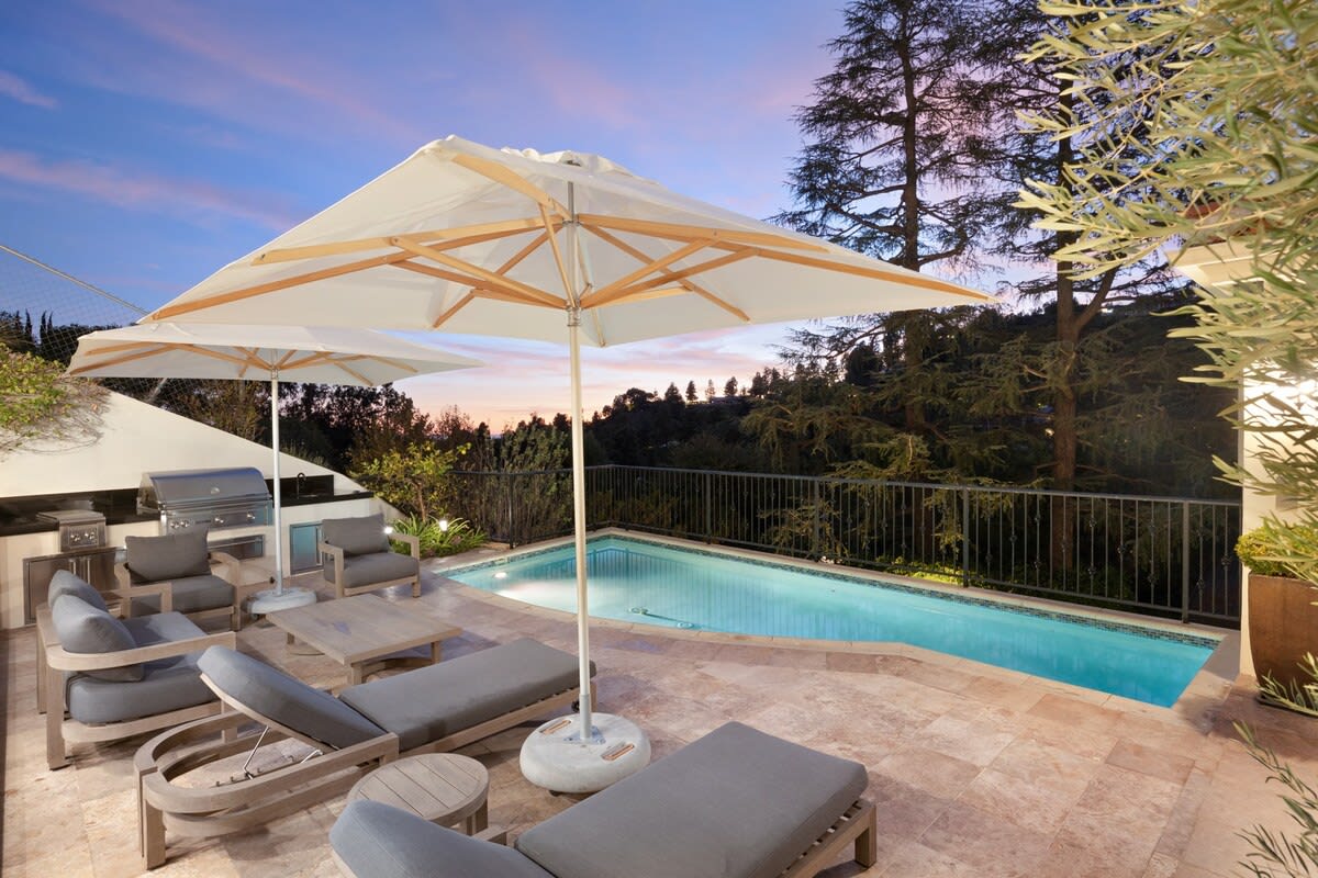 Enjoy the fresh evening air as the sunsets