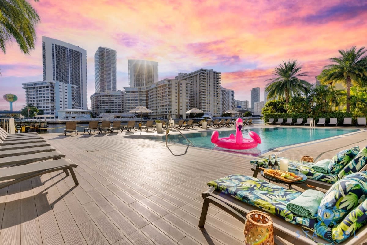 Relax Above It All | Hallandale Condo w/ Balcony
