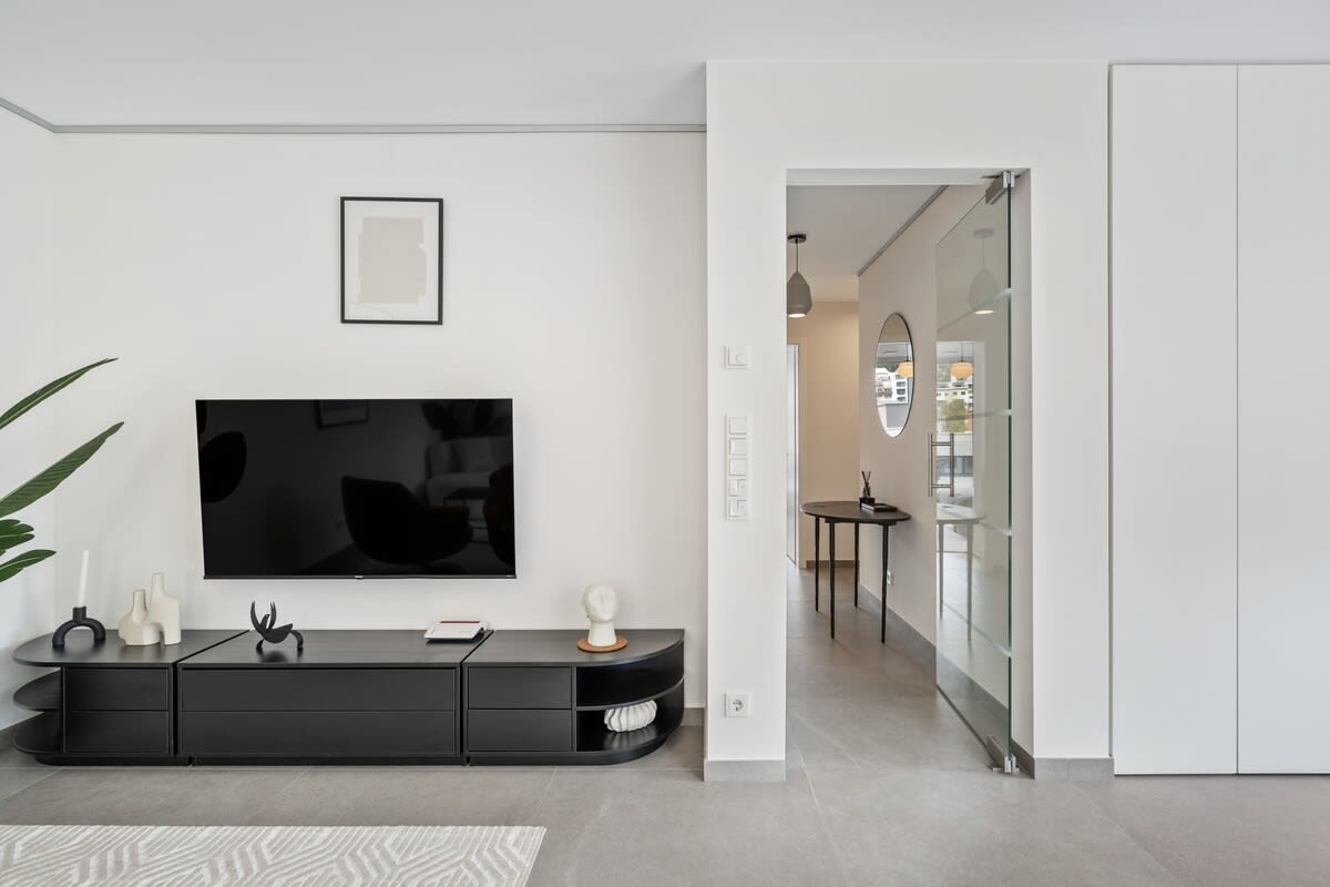 Lounge back in the stylish living room after a day of exploring.