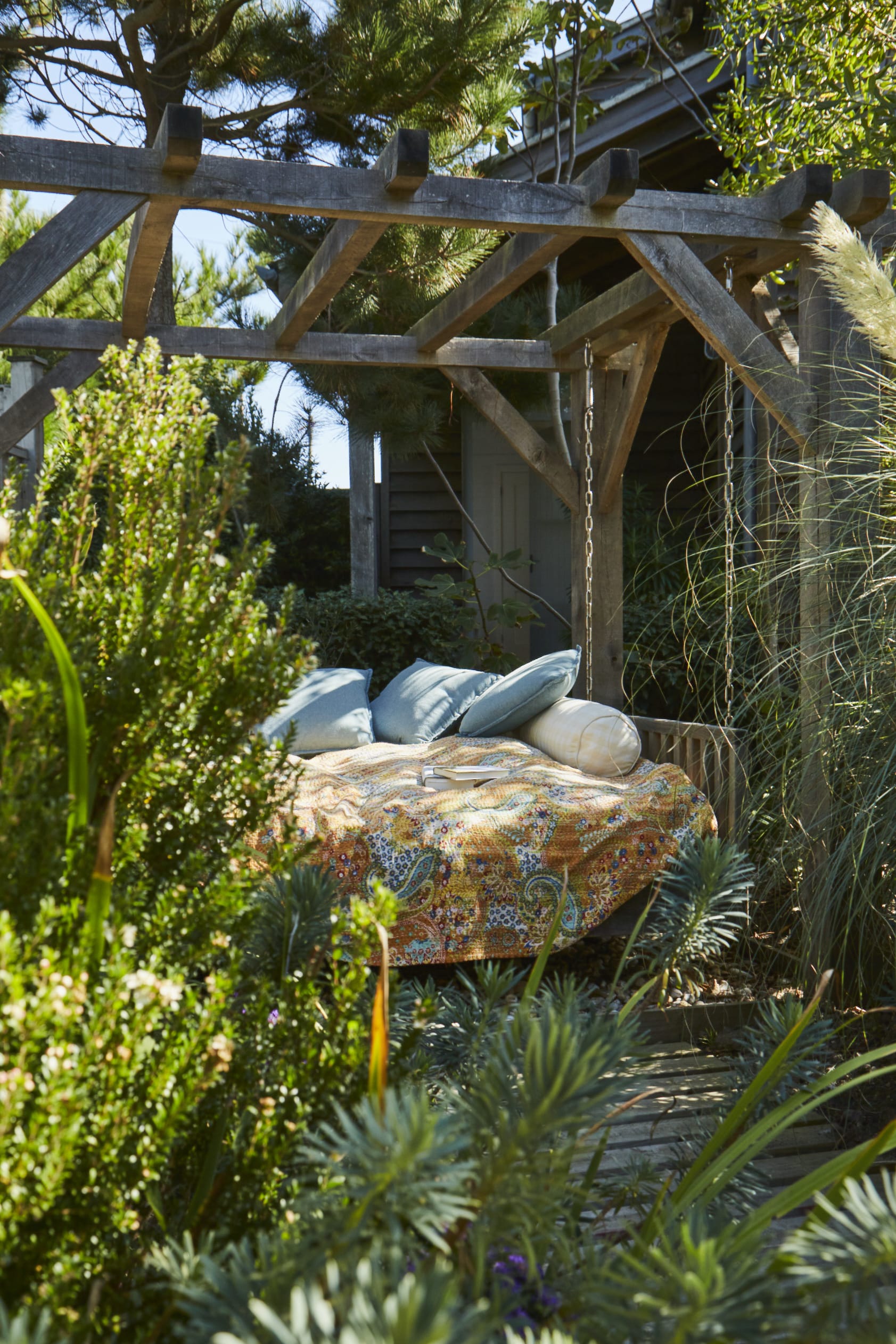 Discover idyllic spots to read, chat or snooze.