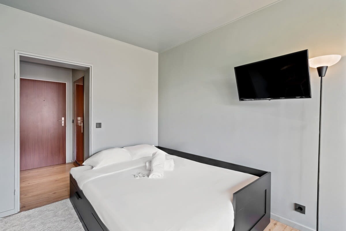 Comfort meets modern design in your personal restful sanctuary.