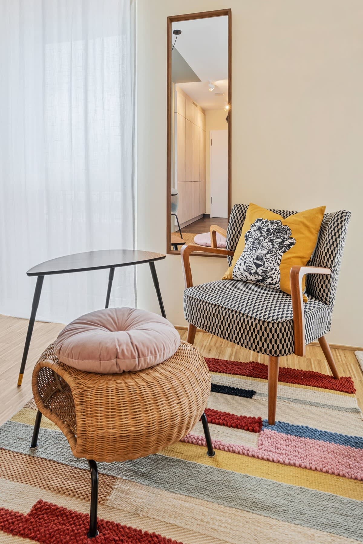 A cozy corner to unwind, steeped in modern charm.