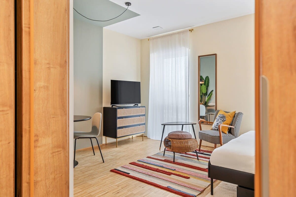 Step into your urban retreat with all the comforts of home.