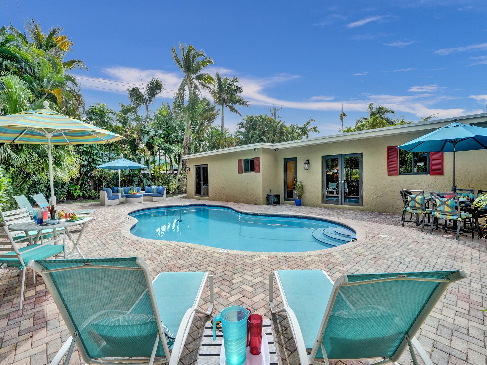 Vidal Manor | Walk to Wilton Drive + Heated Pool — Wilton Manors, FL — vacation rental