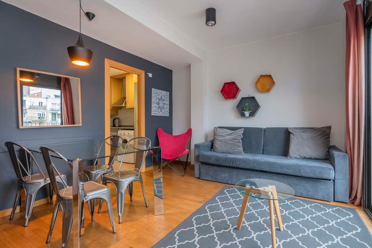 2bedroom with balcony in Eixample — Barcelona, Catalunya — vacation rental