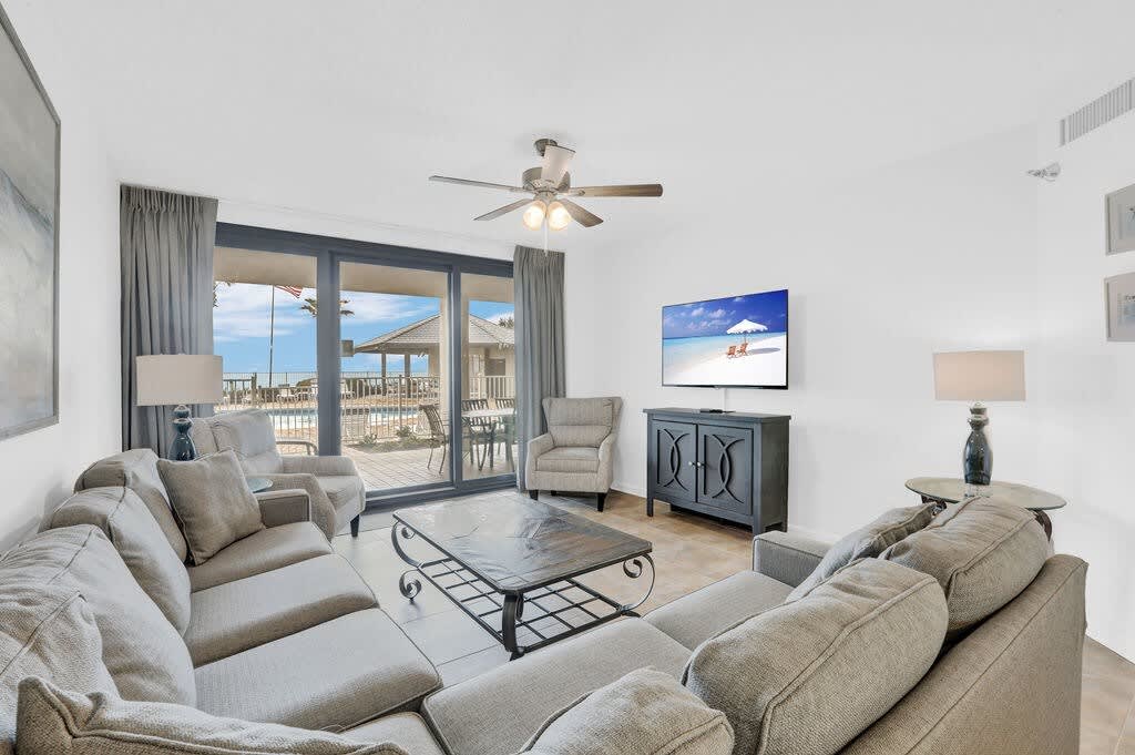Windward Pointe 105: True ground floor, beachfront — Orange Beach, AL — vacation rental