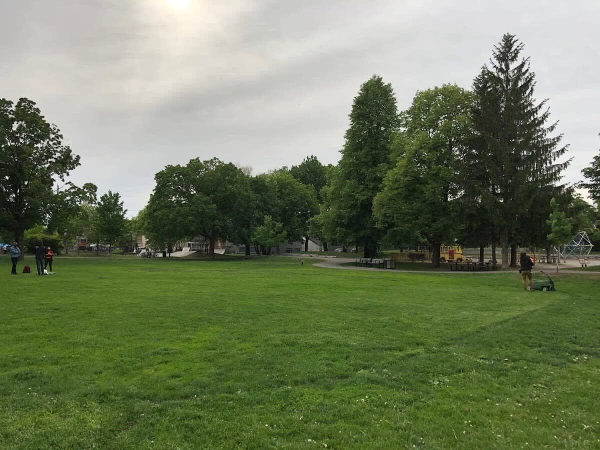 If you're travelling with a pet, you'll be happy to hear that this apartment is across the street from McNabb park.