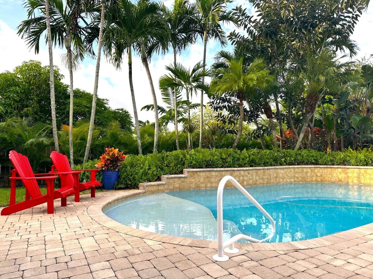 Enchanting Wilton Manors Haven: Outdoor Oasis - Foto 1