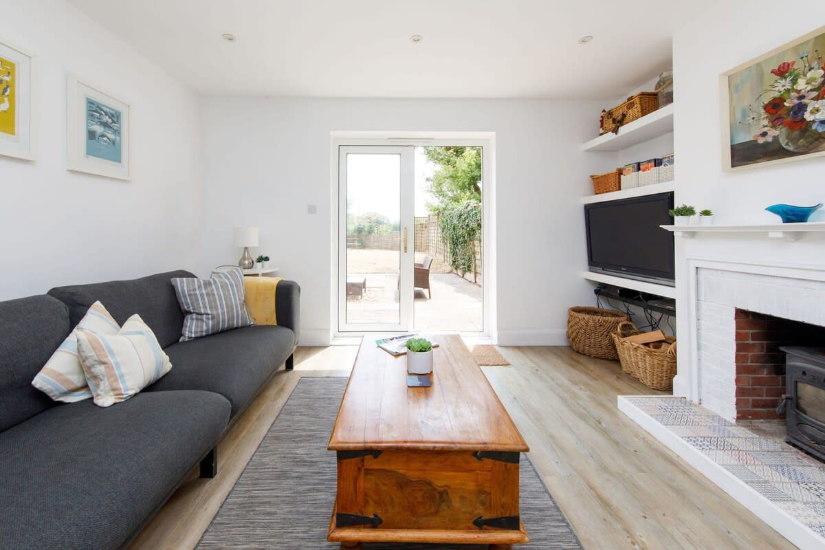 The living room has a Smart TV for family evenings watching a film or favourite show.